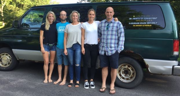 Jenny, Travis, Sarah, Lisa, and Chad Solberg.