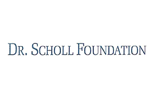 Dr. Scholl Foundation logo.